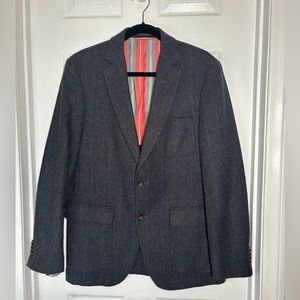 Flynt 100%  Wool Blazer Size 40 R